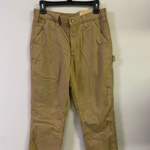 NWT! Men Carhartt Pants 30X32 Relaxed Fit and Flannel Lined